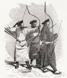 Chińscy łucznicy, 1878